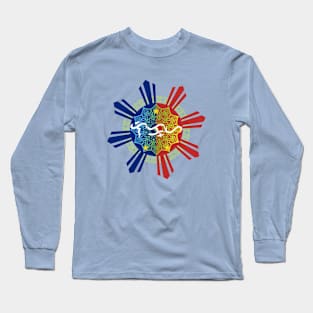 Baybayin word Likha (Creation) Long Sleeve T-Shirt